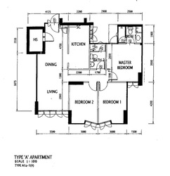 Blk 403A Fern Spring (Sengkang), HDB 4 Rooms #549912001